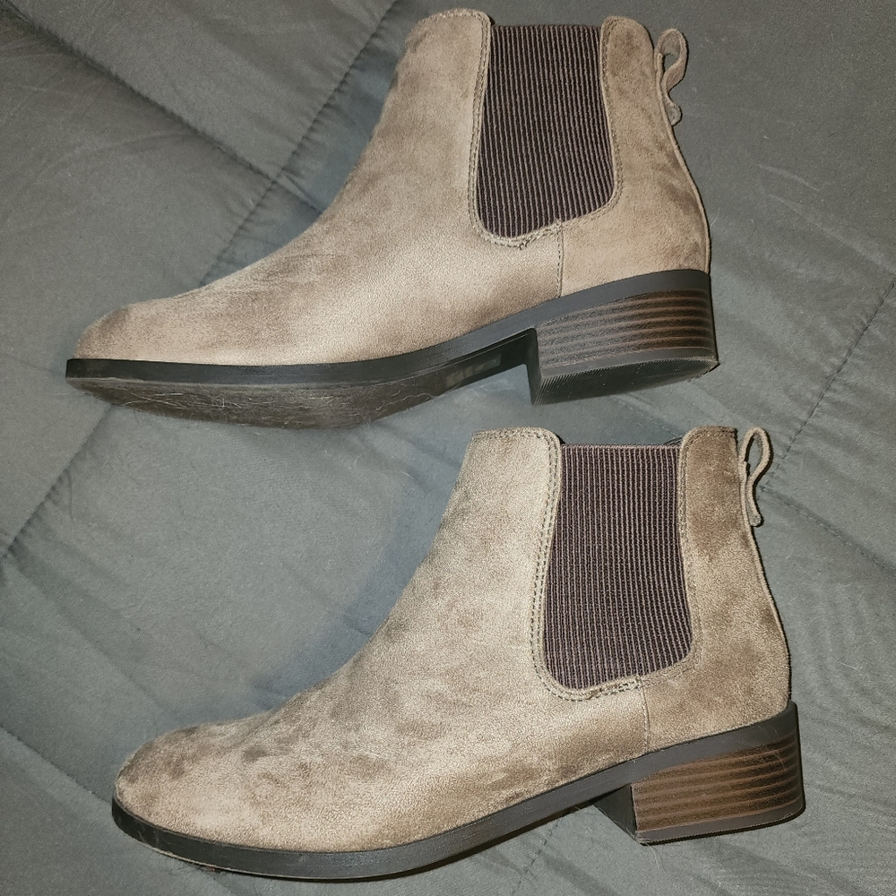 Taupe Ankle Boots size 11